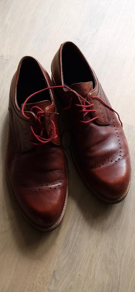 Gijs herenschoenen roestbruin maat 11, Kleding | Heren, Schoenen, Bruin, Ophalen of Verzenden, Zo goed als nieuw, Gijs