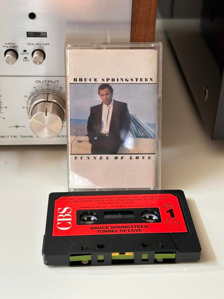 Bruce Springsteen - Tunnel of Love, Cd's en Dvd's, Cassettebandjes, Ophalen of Verzenden, Zo goed als nieuw, 1 bandje