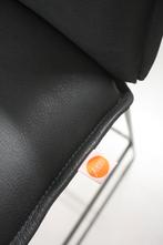 Luxe barstoel barkruk AMY Jess Design metaal leer zwart 10x, Ophalen, 5 krukken of meer, Met voetsteun, 60 tot 90 cm