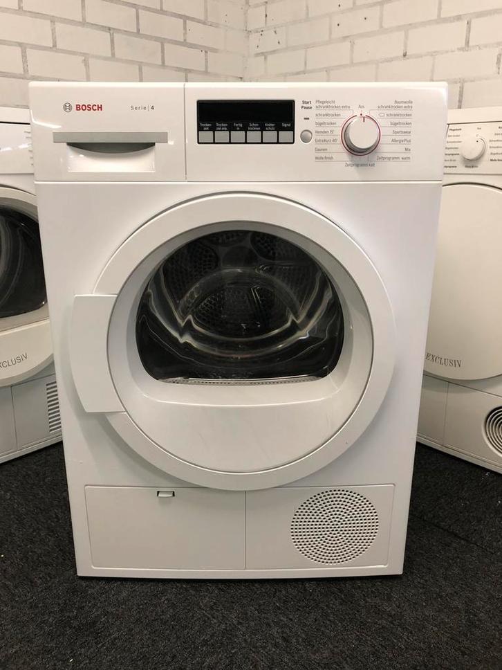 Condensdroger 8kg Bosch Serie4 MET GARANTIE OPHALEN 7dgn pw, Witgoed en Apparatuur, Wasdrogers, Zo goed als nieuw, Condens, 8 tot 10 kg