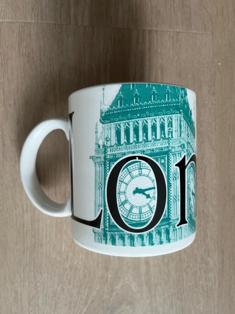Starbucks City Mug London, Ophalen of Verzenden, Nieuw, Porselein, Kop en/of schotel