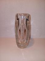 Sklo Union, vaas, Design Rudolf Schrotter -Lens Rosice-'70, Ophalen of Verzenden