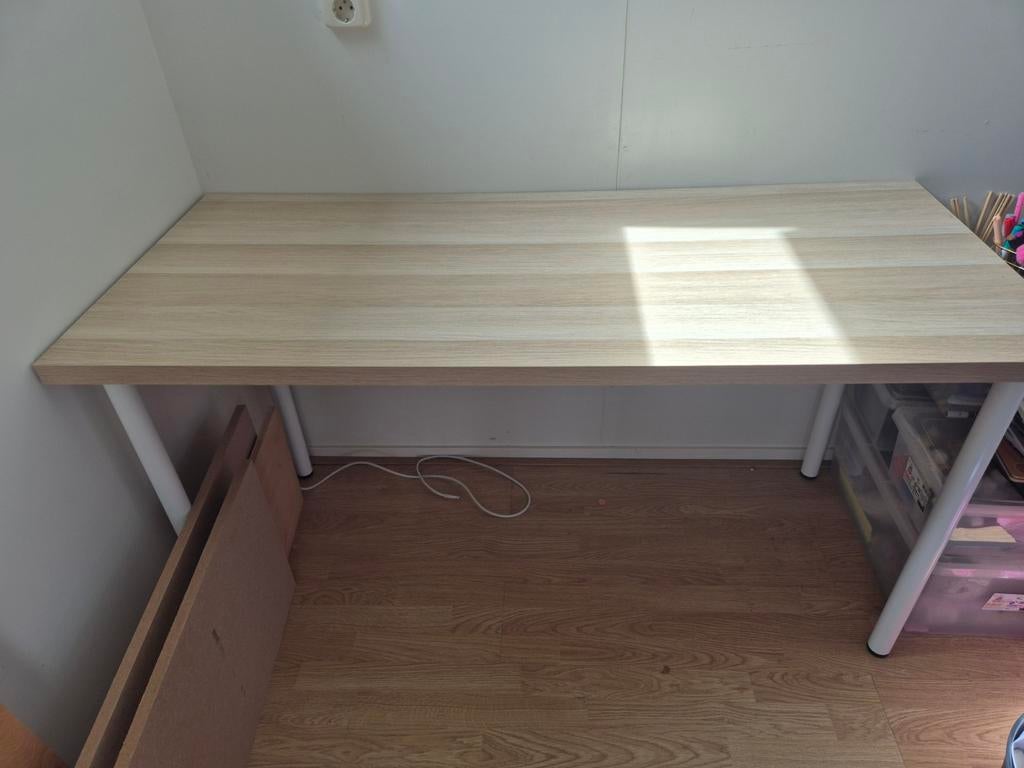Mooi bureau, als nieuw, Ophalen, Demontabel, Zo goed als nieuw, 140 cm