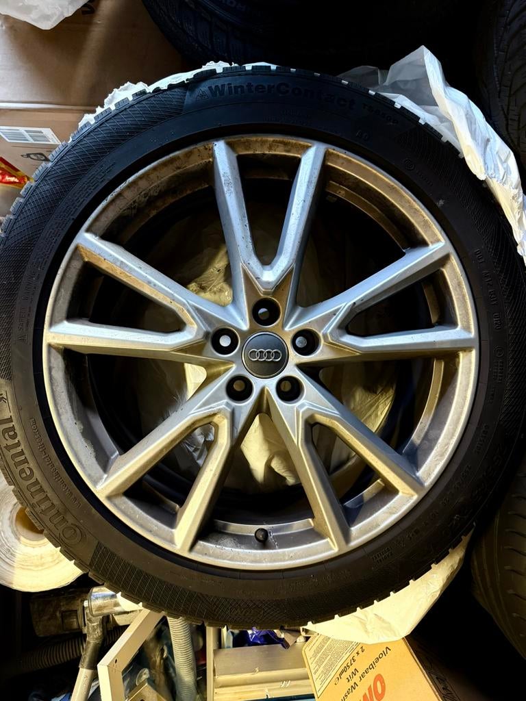 Orginele Audi q5 sq5 velgen 20 inch, Gebruikt, 255 mm, Banden en Velgen, Ophalen of Verzenden