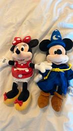 Minnie Mouse en Mickey Mouse knuffels, Ophalen of Verzenden, Zo goed als nieuw, Overige typen