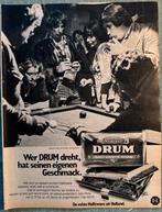 Advertentie 1977 Drum shag Café Biljard de Doffer Amsterdam, Verzenden, 1960 tot 1980, Knipsel(s)