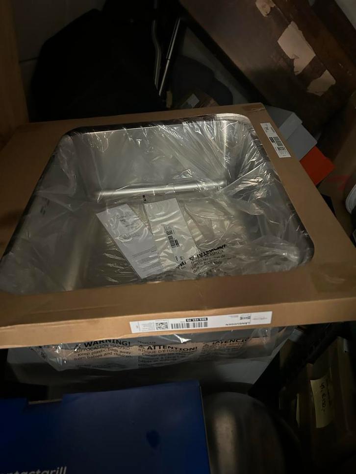 IKEA LÅNGUDDEN Wasbak 56x53 cm - Nieuw in doos, Huis en Inrichting, Keuken | Keukenbenodigdheden, Nieuw, Ophalen of Verzenden