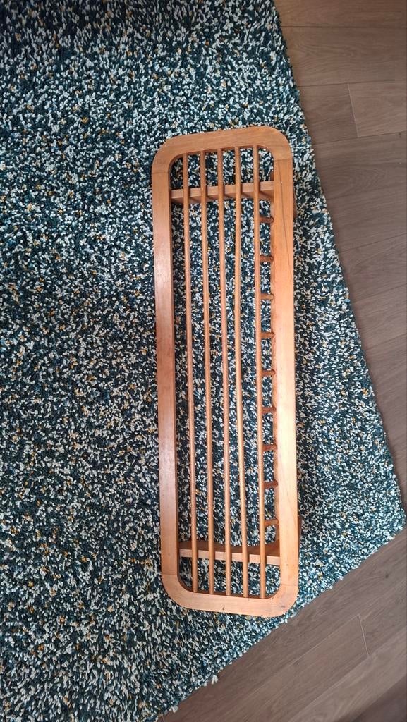 Wand kapstok ( hout)  Willem van Gelderen, Huis en Inrichting, Woonaccessoires | Kapstokken, Gebruikt, Wandkapstok, Minder dan 100 cm