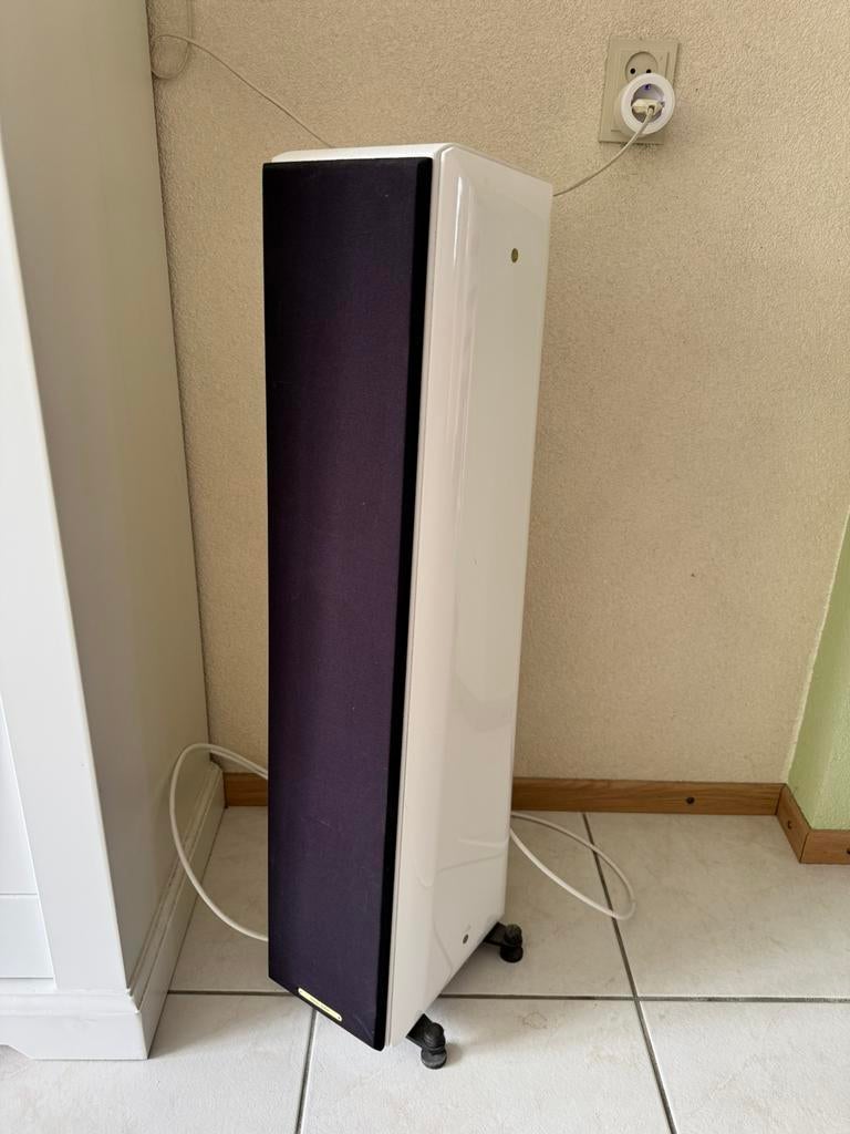 Sonus Faber Toy Tower (set van 2), Gebruikt, 60 tot 120 watt, Front, Rear of Stereo speakers, Ophalen