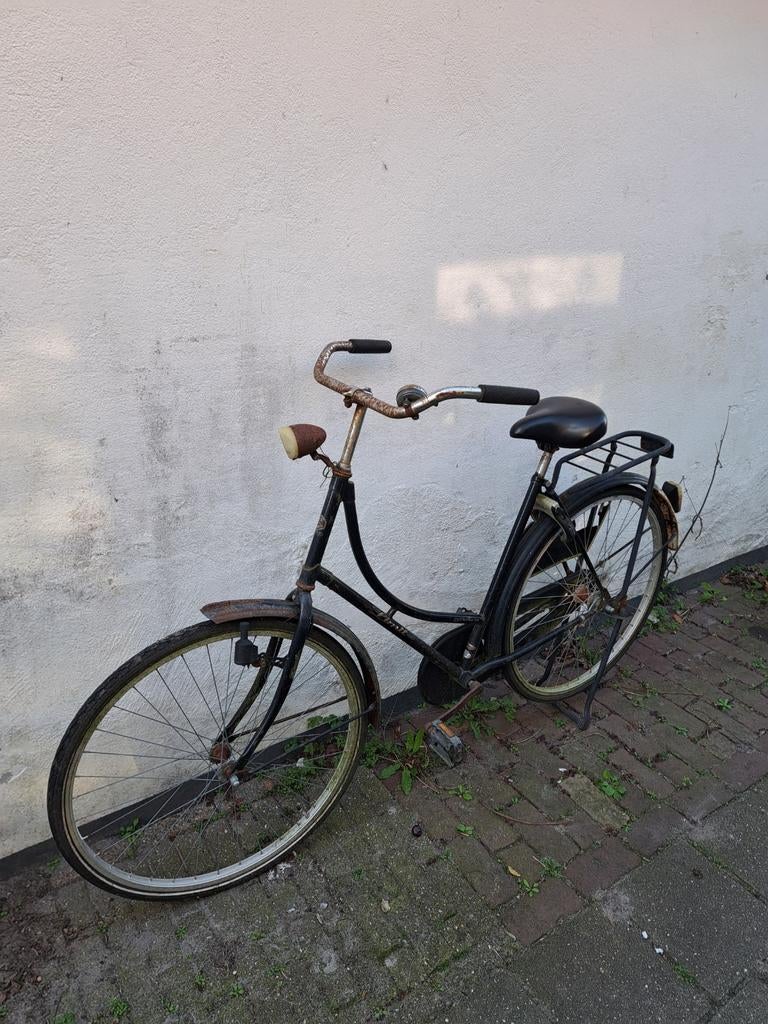 Damesfiets, Ophalen, Gebruikt