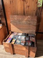 Houten kist schiedam rotterdam vintage haven salontafel, Gebruikt, 50 tot 100 cm, Ophalen of Verzenden, 75 tot 100 cm