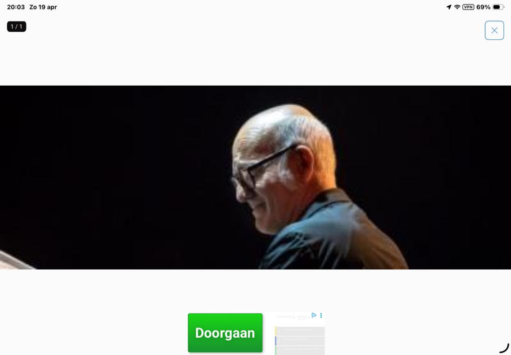 Ludovico EINALDI concert in Amsterdam concert gebouw, Ophalen, Nieuw