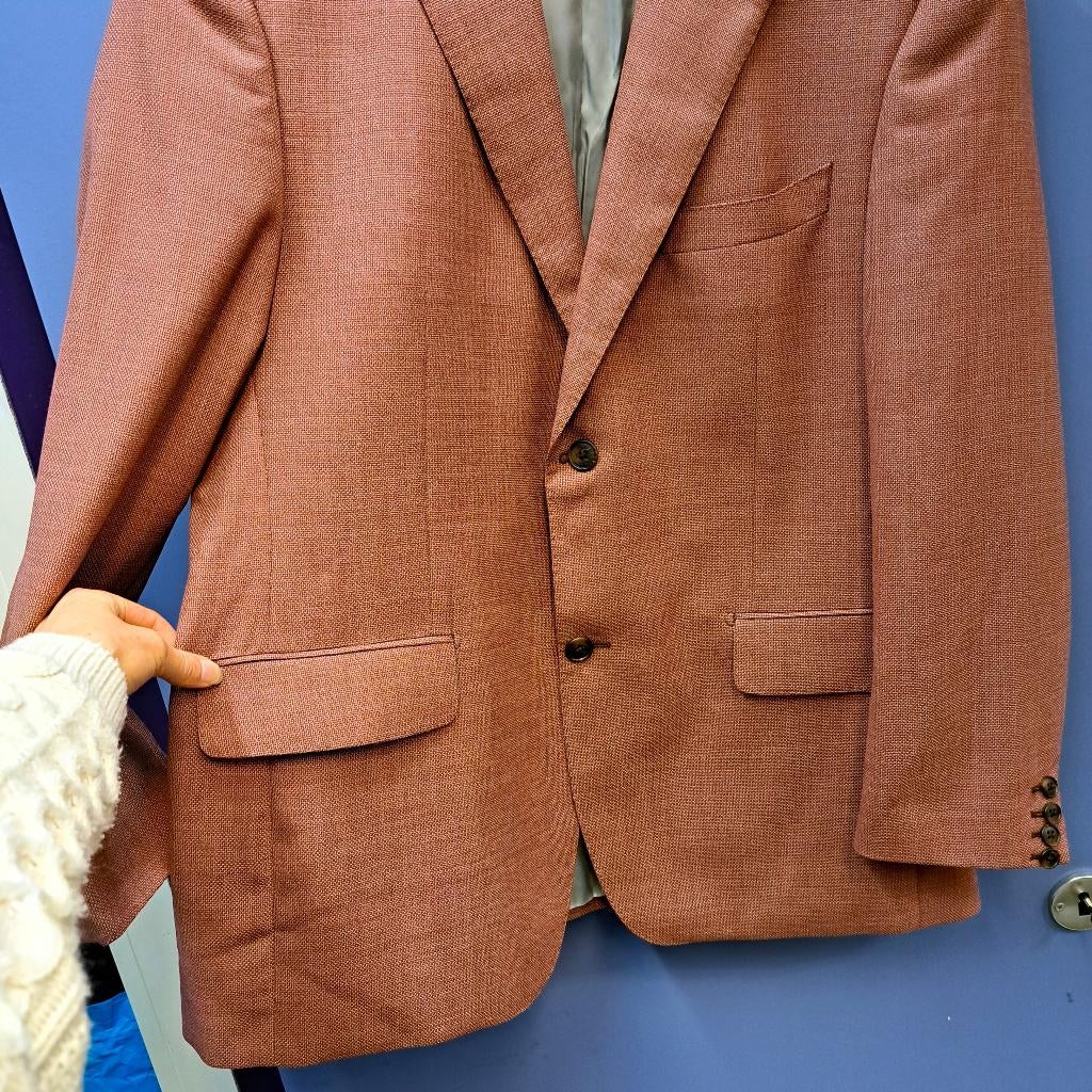 McGregor colbert licht rood Tailored Fit mt 2 nr 47230, Kleding | Heren, Maat 52/54 (L), McGregor, ., Ophalen of Verzenden