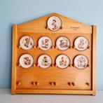 Hummel, 9 wandbordjes met origineel rek, Ophalen