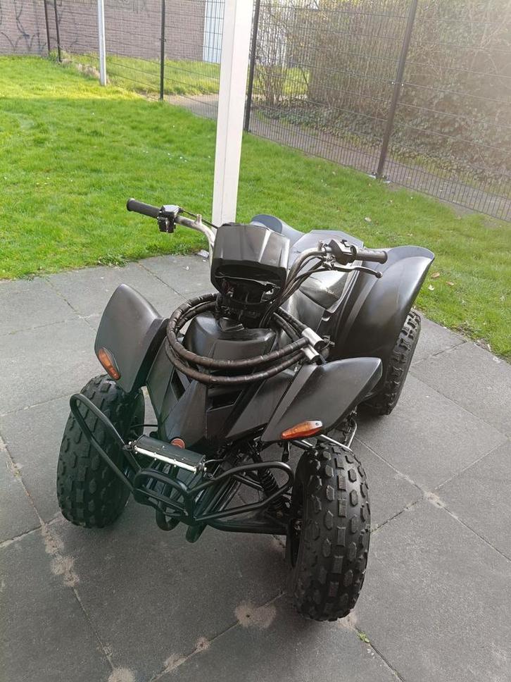 Quad 125cc semi automaat, Fietsen en Brommers, Brommers | Crossbrommers, Gebruikt, Overige merken, Ophalen