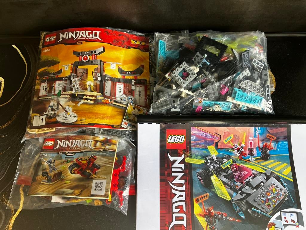 Lego Ninjago 3 sets, Gebruikt, Lego, Ophalen of Verzenden, Meerdere sets