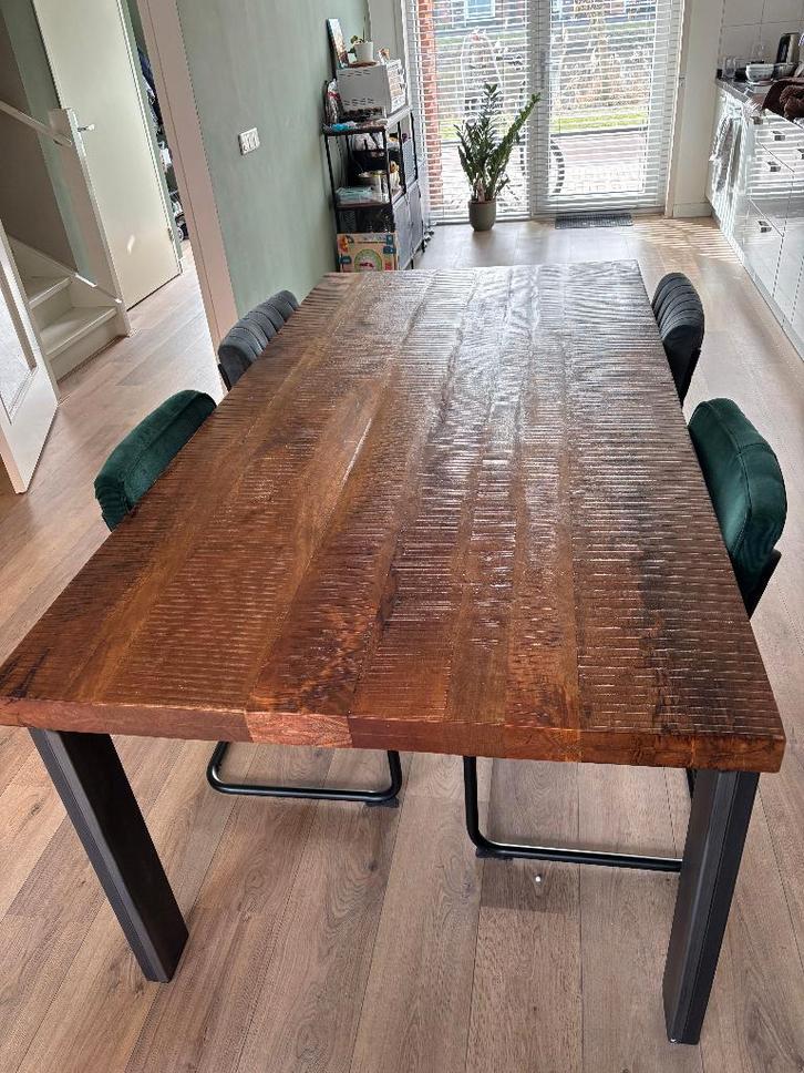 Dining table, Huis en Inrichting, Tafels | Eettafels, Gebruikt, 50 tot 100 cm, 200 cm of meer, Vijf personen of meer, Rechthoekig