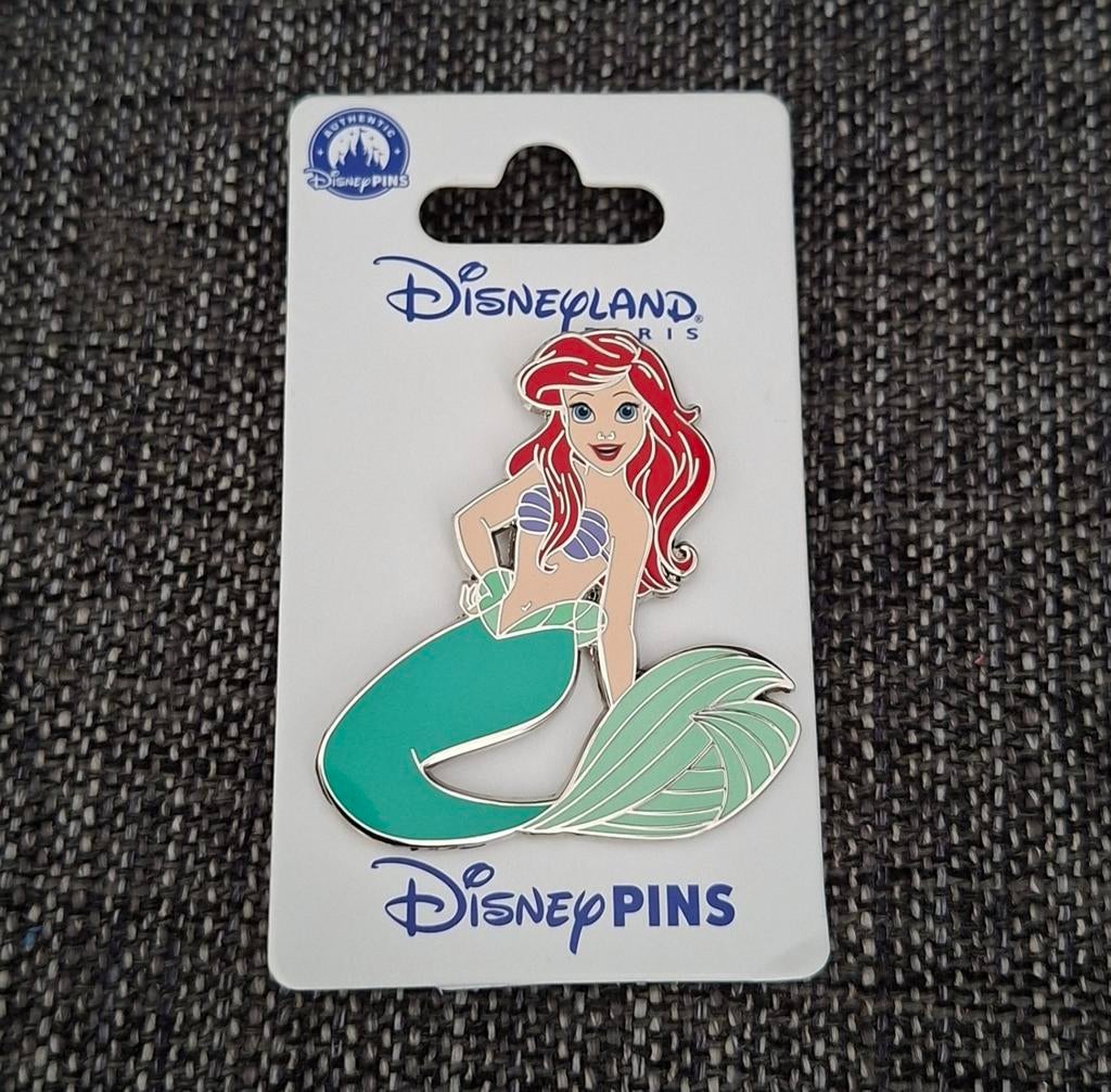 Ariël De Kleine Zeemeermin pin - Disneyland Parijs (nieuw), Ophalen of Verzenden, Nieuw, Speldje of Pin