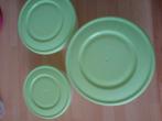 3 ronde plastic bakjes, Ophalen of Verzenden, Zo goed als nieuw
