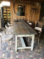 8 nette café stoelen, Ophalen, Gebruikt, Hout, Stapelbaar