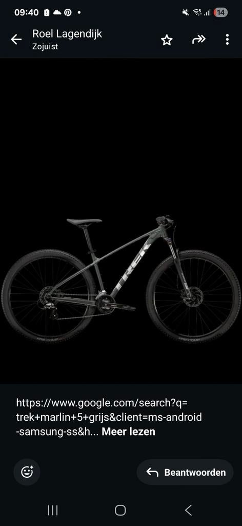 mountainbike trek marlin 5, Ophalen of Verzenden, Trek