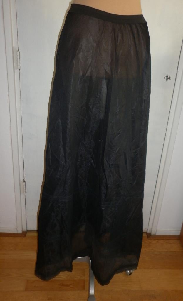 lange onderrok maat M merk : Poirier, Kleding | Dames, Verzenden, Zwart, Overige typen