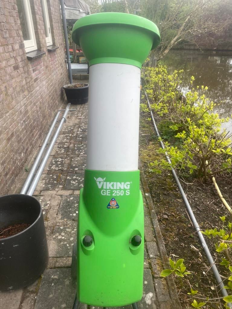 Viking GE 250s, Tuin en Terras, Hakselaars, Ophalen, Gebruikt, Elektrisch