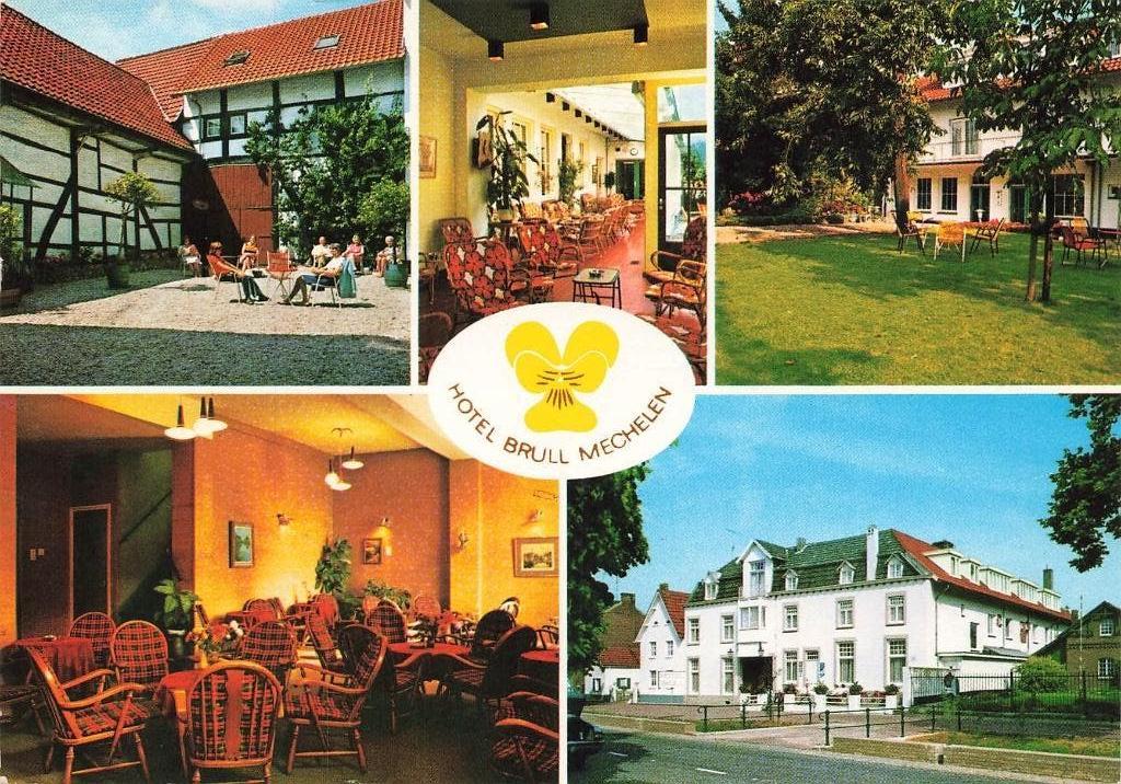 Mechelen, Hotel Brull, Verzamelen, Ansichtkaarten | Nederland, Ophalen of Verzenden, 1960 tot 1980, Gelopen, Limburg