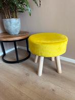 Geel krukje voor kinderkamer - Zo goed als nieuw, Ophalen, Zo goed als nieuw, Hout