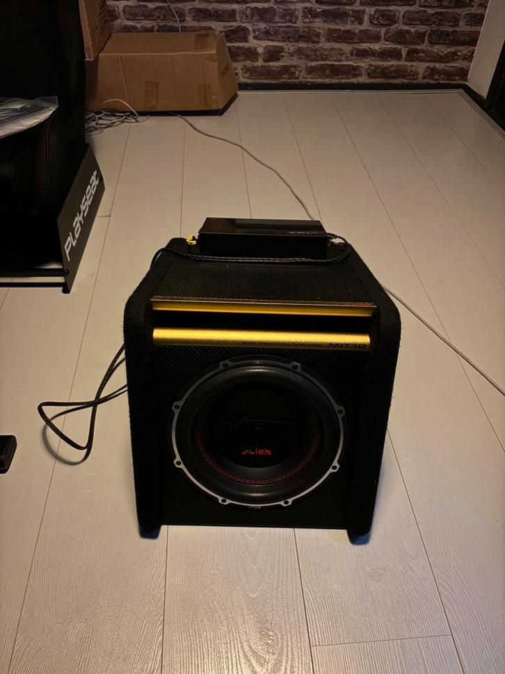 2x Vibe 10’’ subwoofer 650W rms, Auto diversen, Autospeakers, Zo goed als nieuw, Ophalen