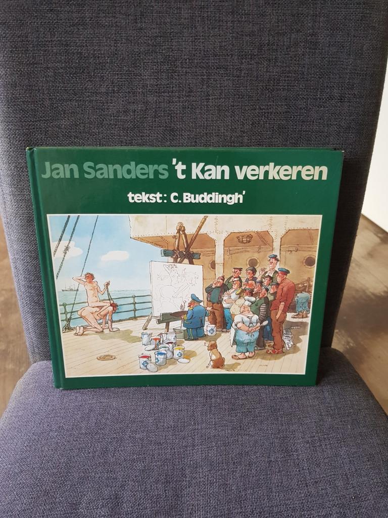 Jan Sanders - 't Kan verkeren (Hardcover eerste druk), Boeken, Humor, Ophalen of Verzenden