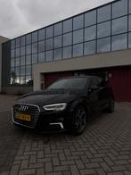 Audi A3 1.4 Tfsi 204pk E-tron S Tronic 2018 Zwart, Auto's, Audi, Zwart, 4 cilinders, Zwart, 1395 cc