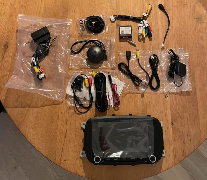 Fiat 500X Android autoradio (bj 2014-2020), Auto diversen, Autoradio's, Nieuw, Ophalen