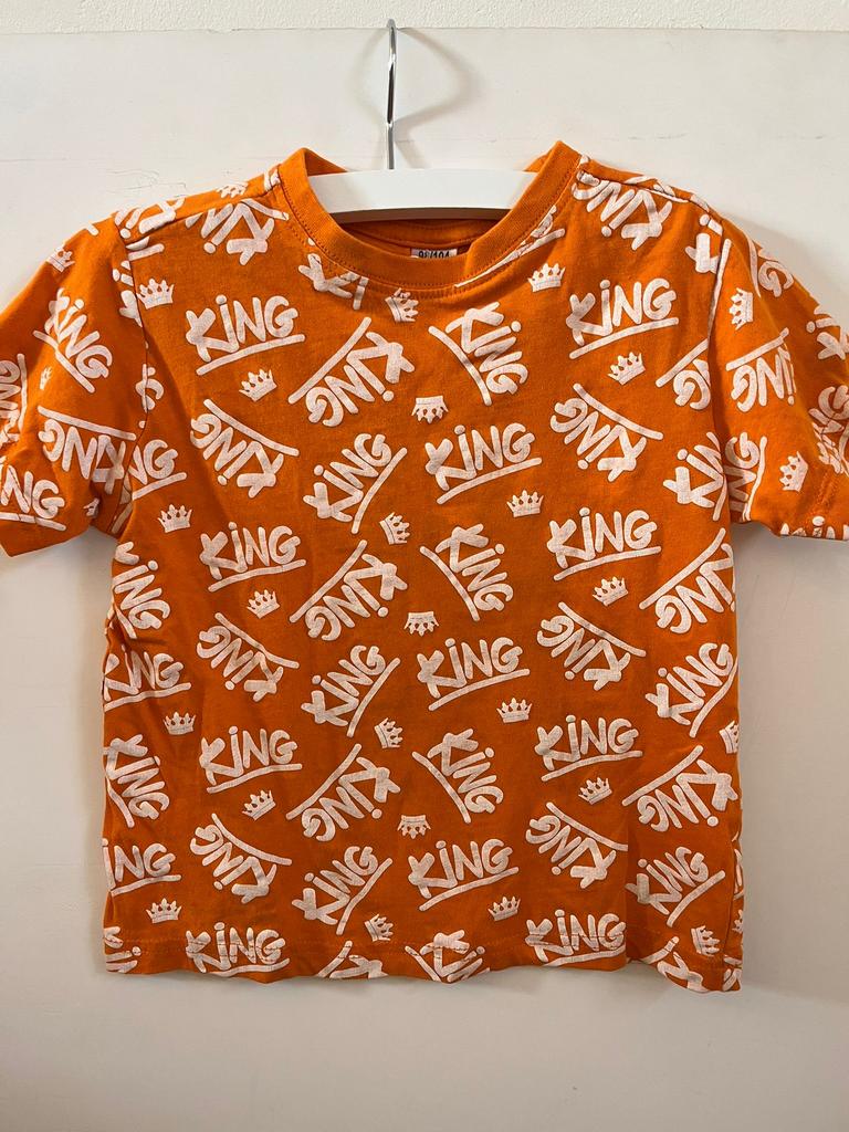 Tshirt 98/104, Ophalen of Verzenden, Zo goed als nieuw, Jongen, Shirt of Longsleeve