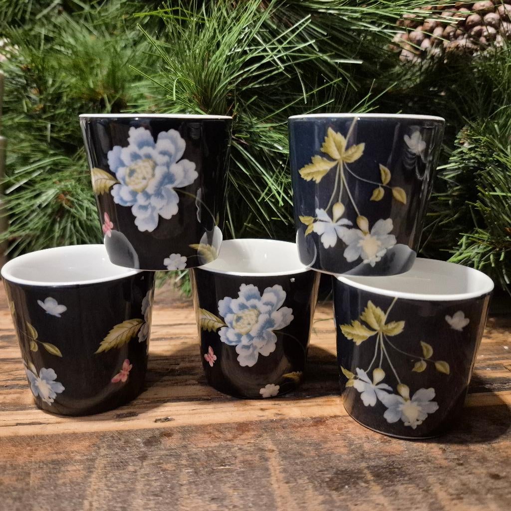 Laura Ashley Heritage eierdopjes 6 x, Overige typen, Nieuw, Ophalen of Verzenden, Overige stijlen