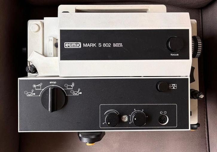 Eumig geluid filmprojector., Verzamelen, Fotografica en Filmapparatuur, Projector, 1960 tot 1980, Ophalen of Verzenden