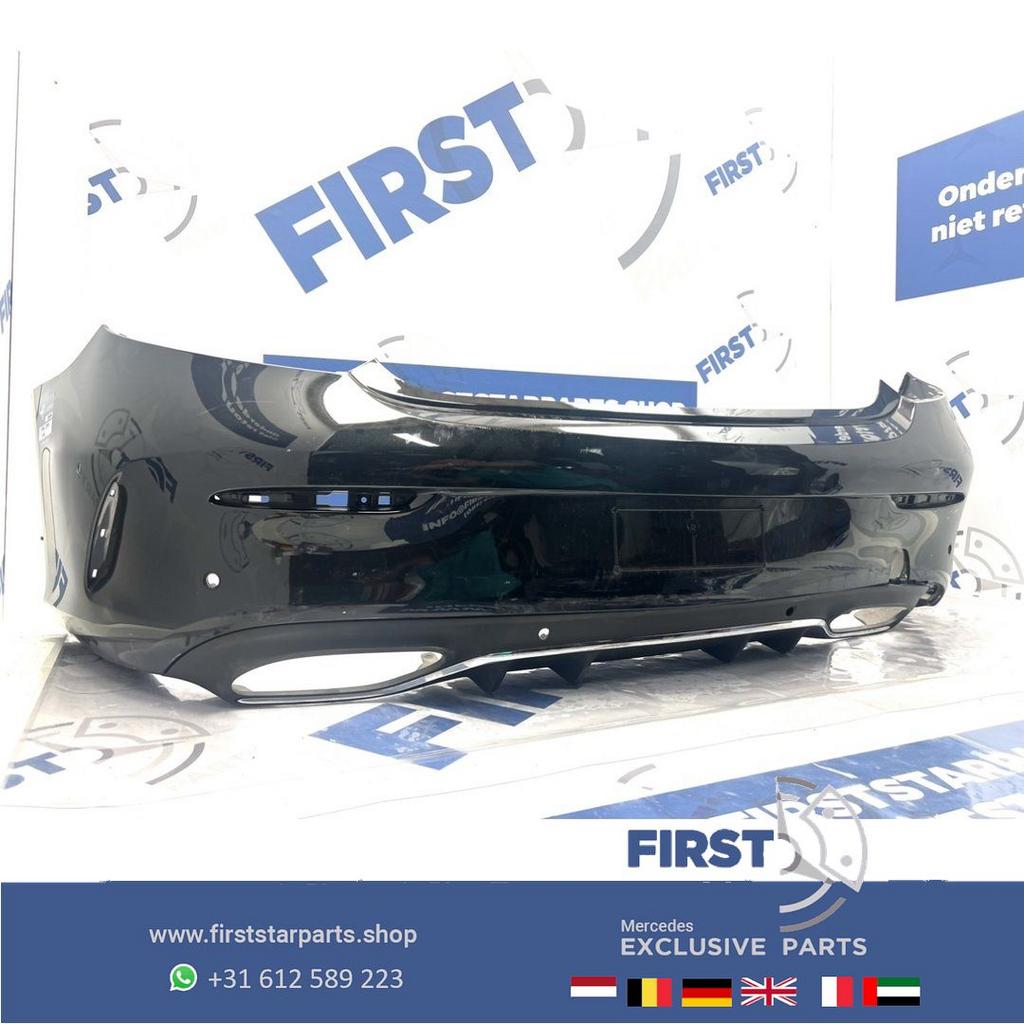 C205 A205 AMG Achterbumper C Klasse coupé cabrio W205 zwart, Ophalen of Verzenden, -, -, -