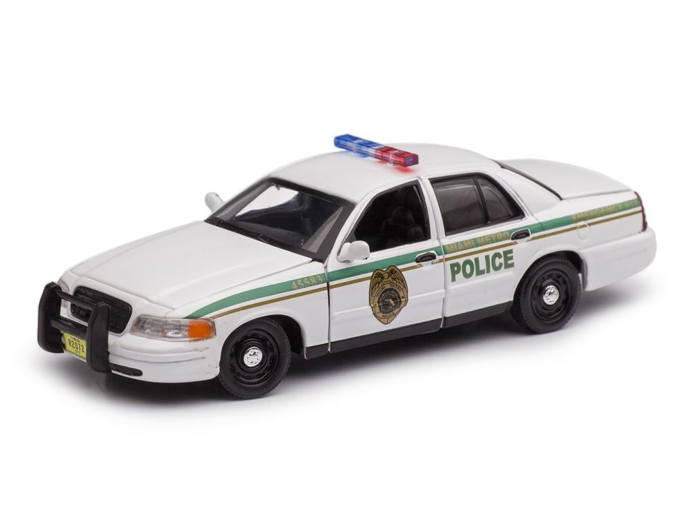 Ford Crown Victoria Interceptor Miami Police GreenLight, Overige merken, Auto, Verzenden, Bburago Via dei Tessitori 109 info@bburago-shop.com
