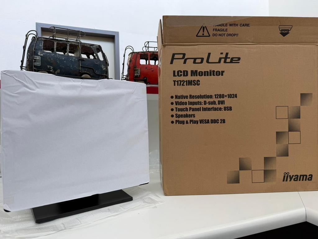 iiyama T1721MSC-B2 17" TN Touchscreen Monitor 80Hz 5ms, ., Touchscreen, Ophalen of Verzenden, .
