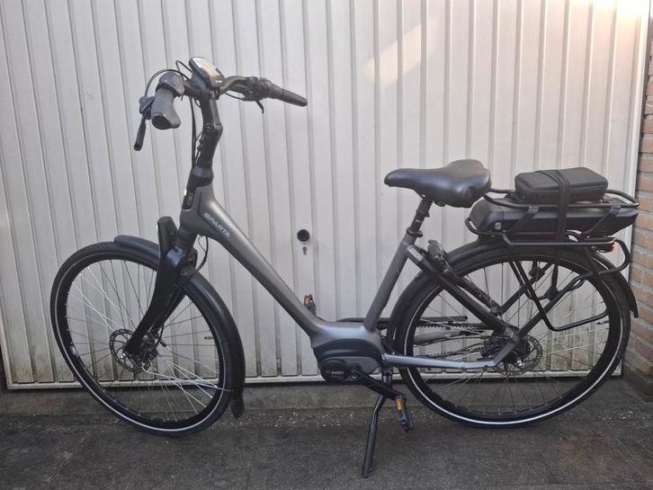Sparta 28 inch 8v dames ebike bosch middenmotor riem, Fietsen en Brommers, Fietsen | Dames | Damesfietsen, Gebruikt, Gazelle, Versnellingen