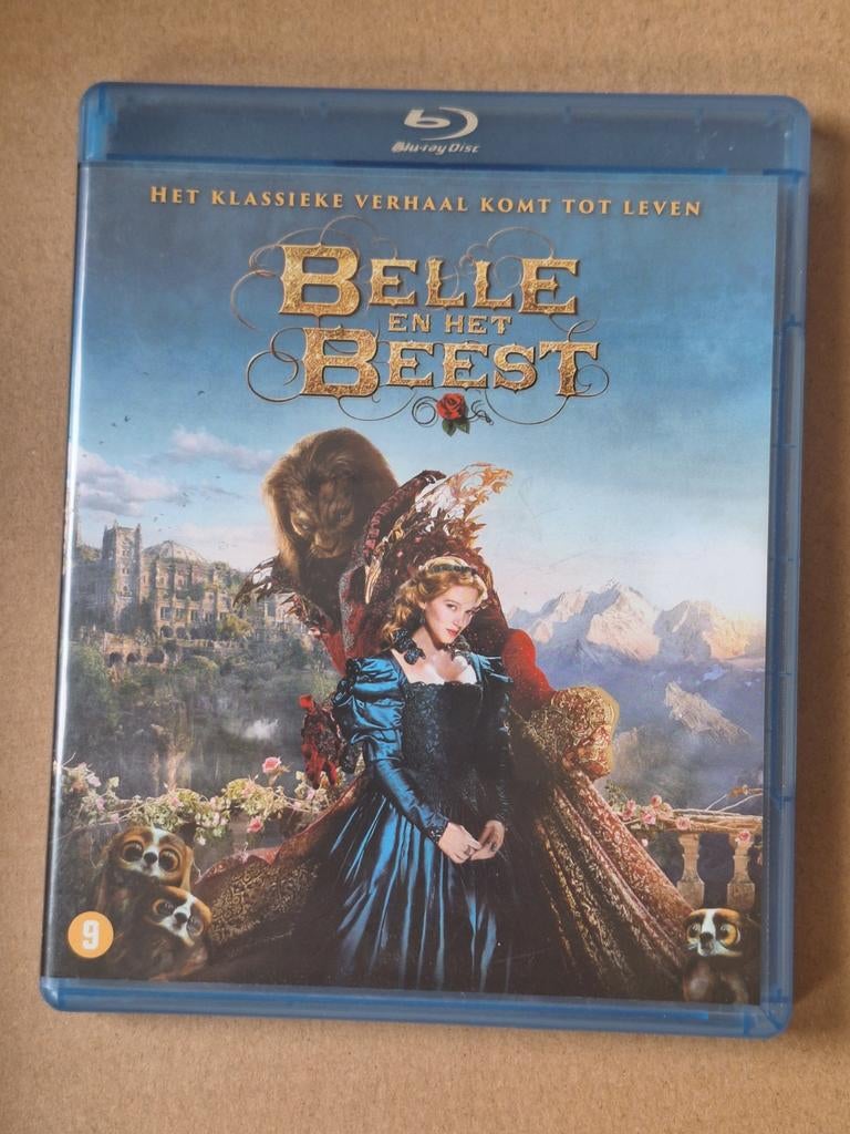 Belle en het Beest - Bluray, Ophalen of Verzenden, Zo goed als nieuw, Tekenfilms en Animatie