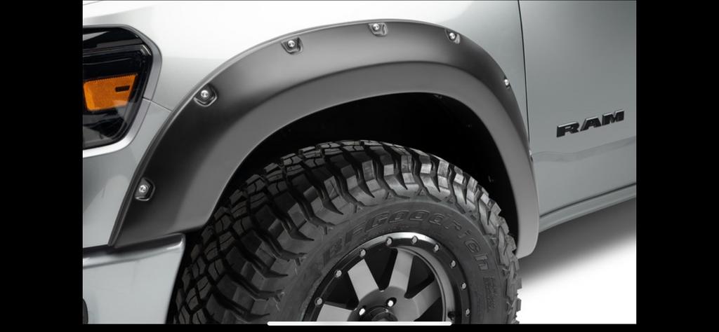 Bushwacker Pocket Style Fender Flares Dodge RAM voorzijde, Ophalen, Voor, Nieuw, Spatbord