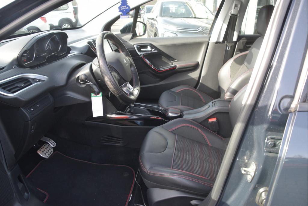 Peugeot 2008 1.2 PureTech GT-Line Vol automaat | Navi | Trek, Auto's, Peugeot, 1199 cc, Leder en Stof, Origineel Nederlands, 630 kg