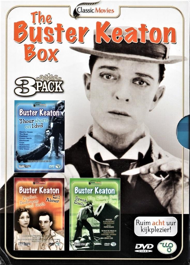 DVD BOXSET - Buster Keaton - Alle leeftijden - NIEUW, Alle leeftijden, Ophalen of Verzenden, Zo goed als nieuw, Boxset