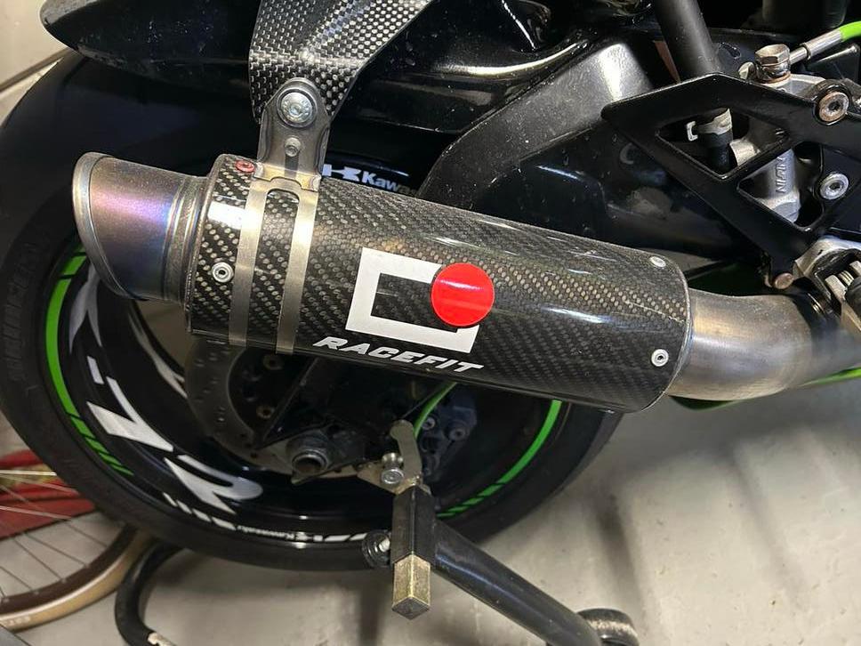 Kawasaki ZX7R Racefit Growler titanium uitlaat (als nieuw), Ophalen of Verzenden, Gebruikt