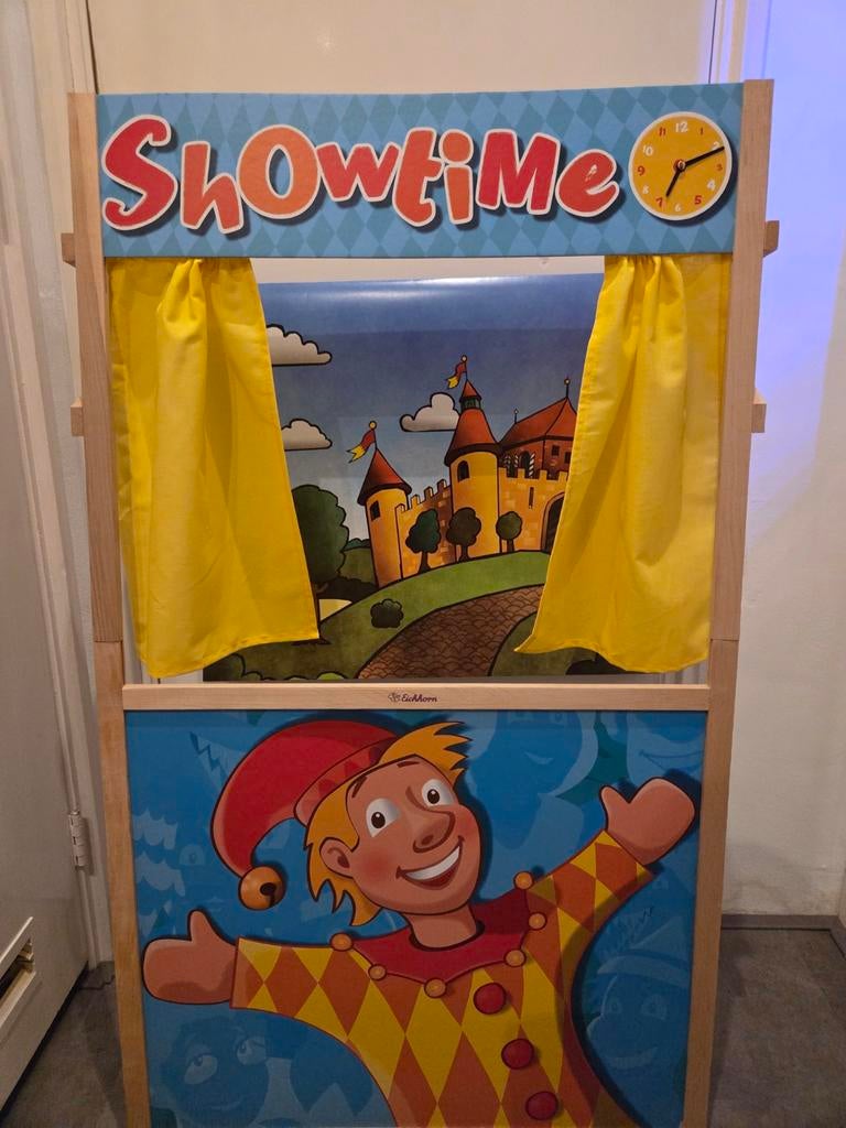 Leuk theater voor poppenkast, Ophalen, Gebruikt
