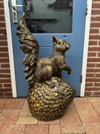eekhoorn (goud/zwart) 97hoog 50breed 30diep/Nieuw!, Ophalen, Nieuw, Dier