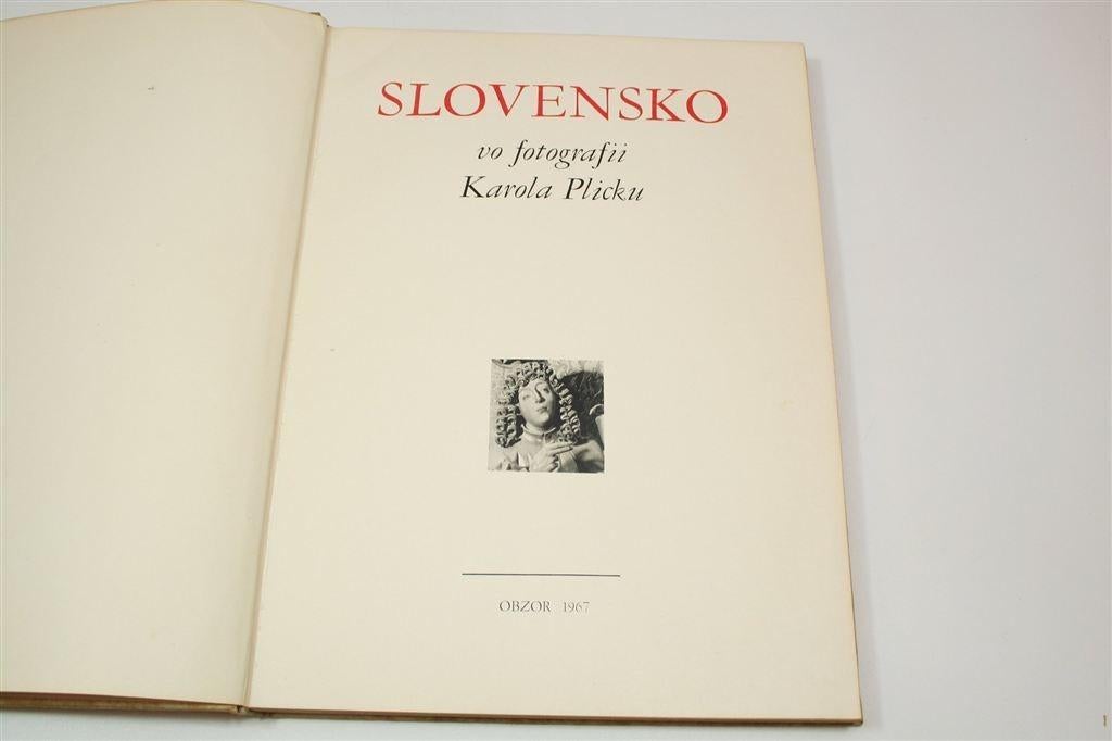 Slowakije — Karel Plicka Vintage Fotoboek 1967, Boeken, Ophalen of Verzenden, Gelezen, Fotografen