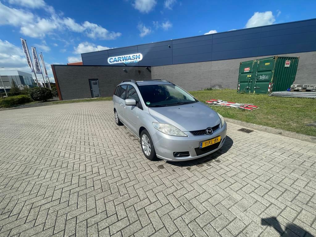 Mazda 5 Touring 2007 – Ruimte, comfort en rijplezier!, 1370 kg, 4 cilinders, 7 stoelen, Origineel Nederlands