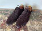 Crockett and Jones bruin suède veterschoenen, Bruin, Crockett and Jones, Ophalen of Verzenden, Gedragen